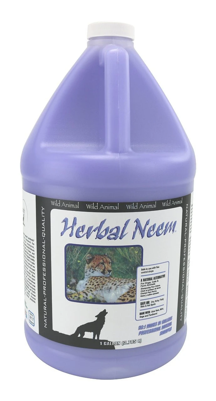Wild Animal Herbal Neem Shampoo | Dilutes 50:1 3 Wild Animal Herbal Neem Shampoo | Dilutes 50:1