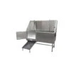 Paw Brothers Stainless Steel Tub 60" With Left Ramp -Andis shop PBP89714 main 1 Left 35012.1663188381