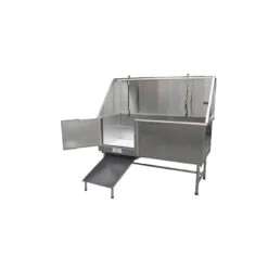 Paw Brothers Stainless Steel Tub 60" With Left Ramp