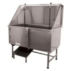 Paw Brothers Stainless Steel Tub 48" With Left Ramp