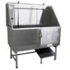 Paw Brothers Stainless Steel Tub 48" With Right Ramp -Andis shop PBP89715 Right 29835.1663180468