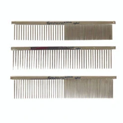 Greyhound Comb Bambi Silver Nickel 4.53'' Comb